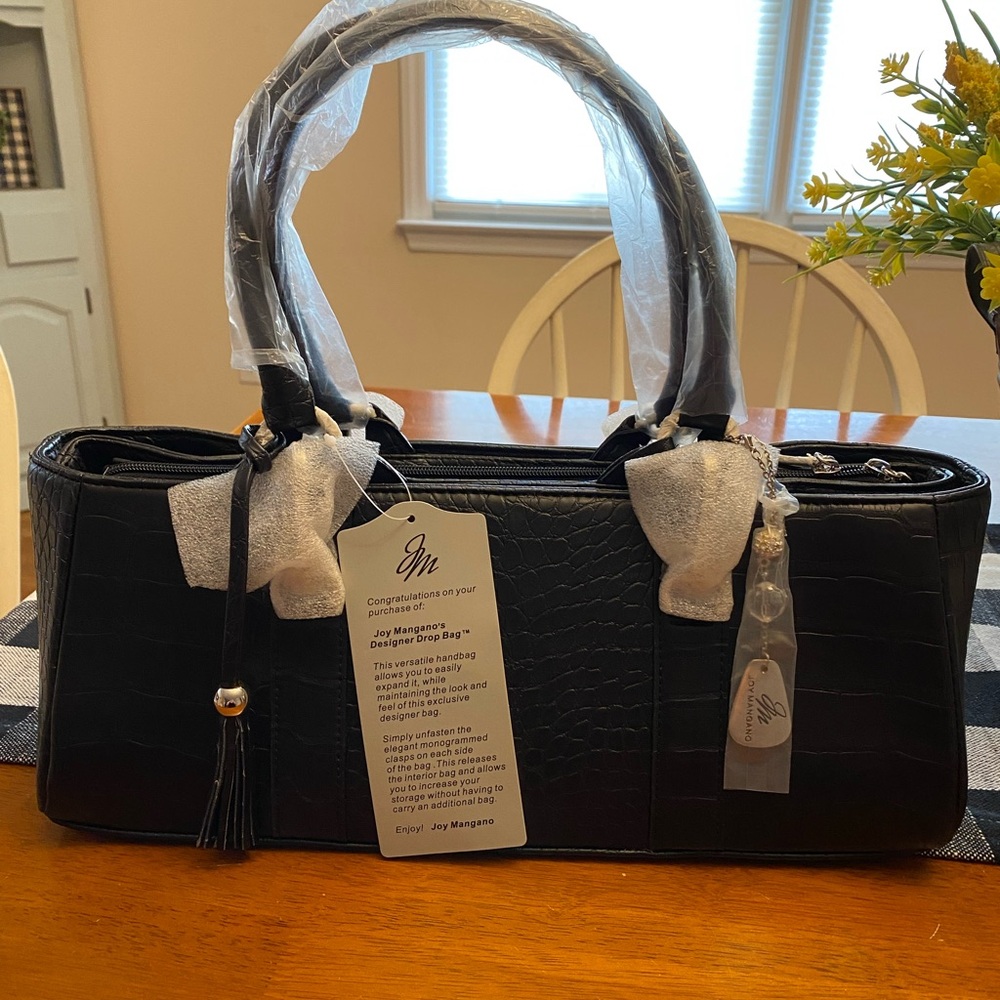 Joy Mangano Designer Drop Bag